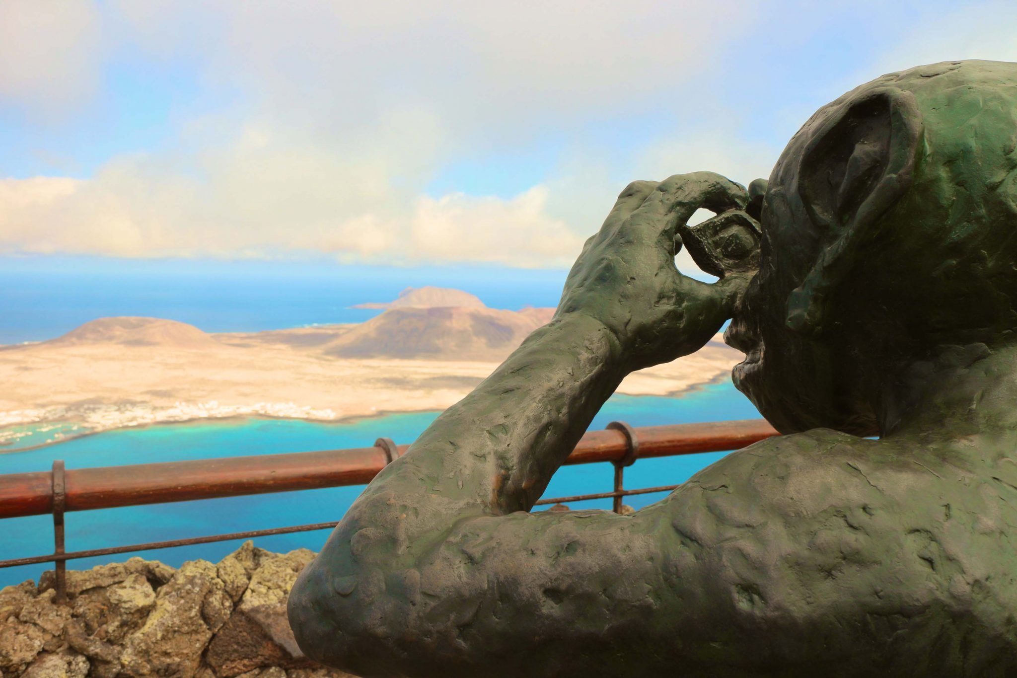 Kleines Zwischenfazit: Tauchurlaub auf Lanzarote macht richtig Spaß! Foto: Sascha Tegtmeyer lanzarote mirador la graciosa