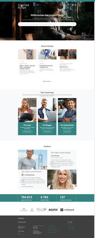 Trusted Blogs: Erfahrungen – So stellst Du dir dein eigenes Reisemagazin zusammen 8 Die Blog-Suchmaschine von Trusted Blog lässt Euchmit einem Klick tausende Blogs und spannende Beiträge aus vielen Themenbereichen wie Reise, Technik, DIY, Familie, Mode und vieles mehr erkunden. Screenshot: Trusted Blogs