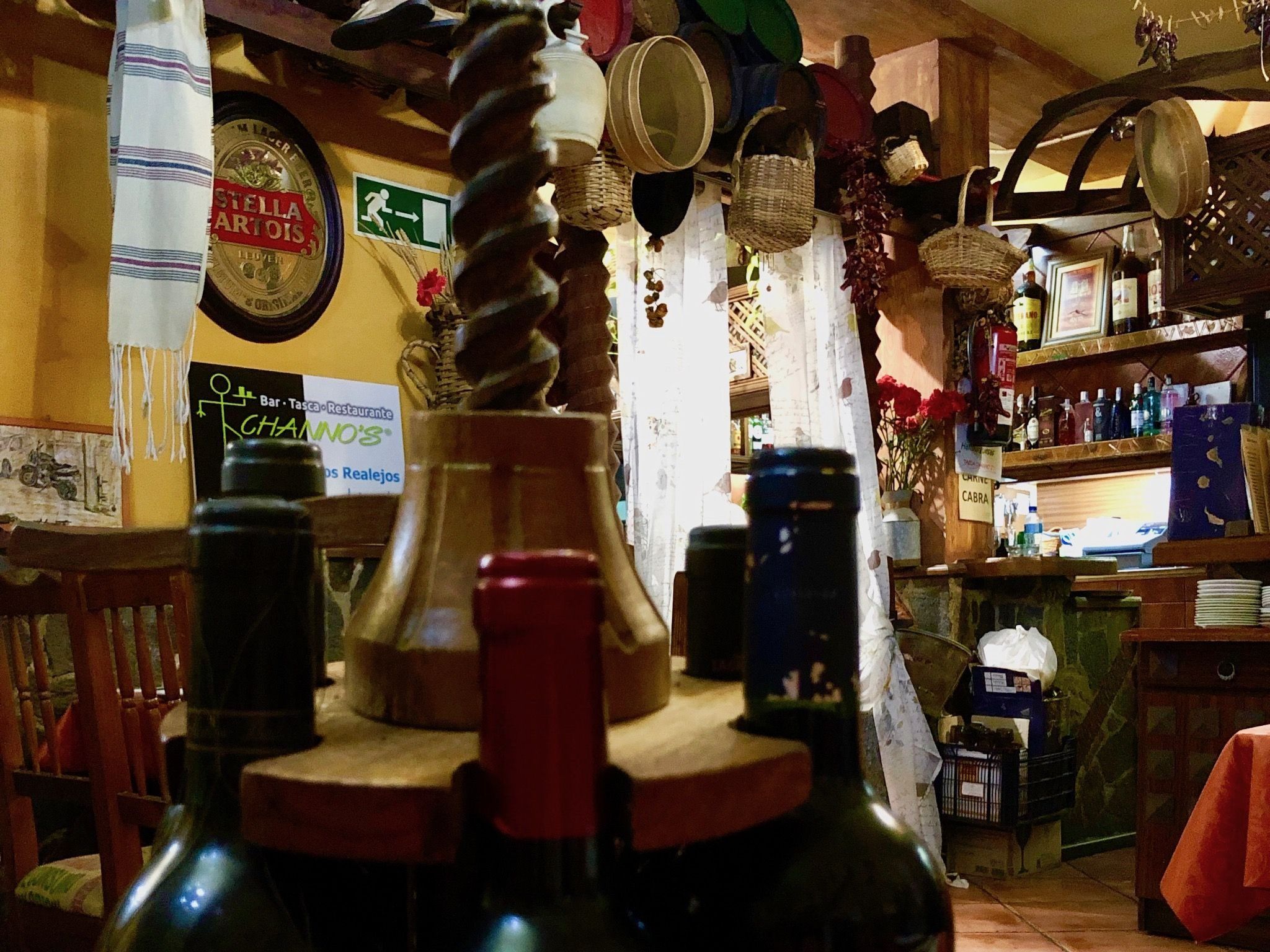 Ein echt kanarisches Restaurant in Los Realejos auf Teneriffa: wir waren jeden Abend original kanarisch essen. Foto: Sascha Tegtmeyer
