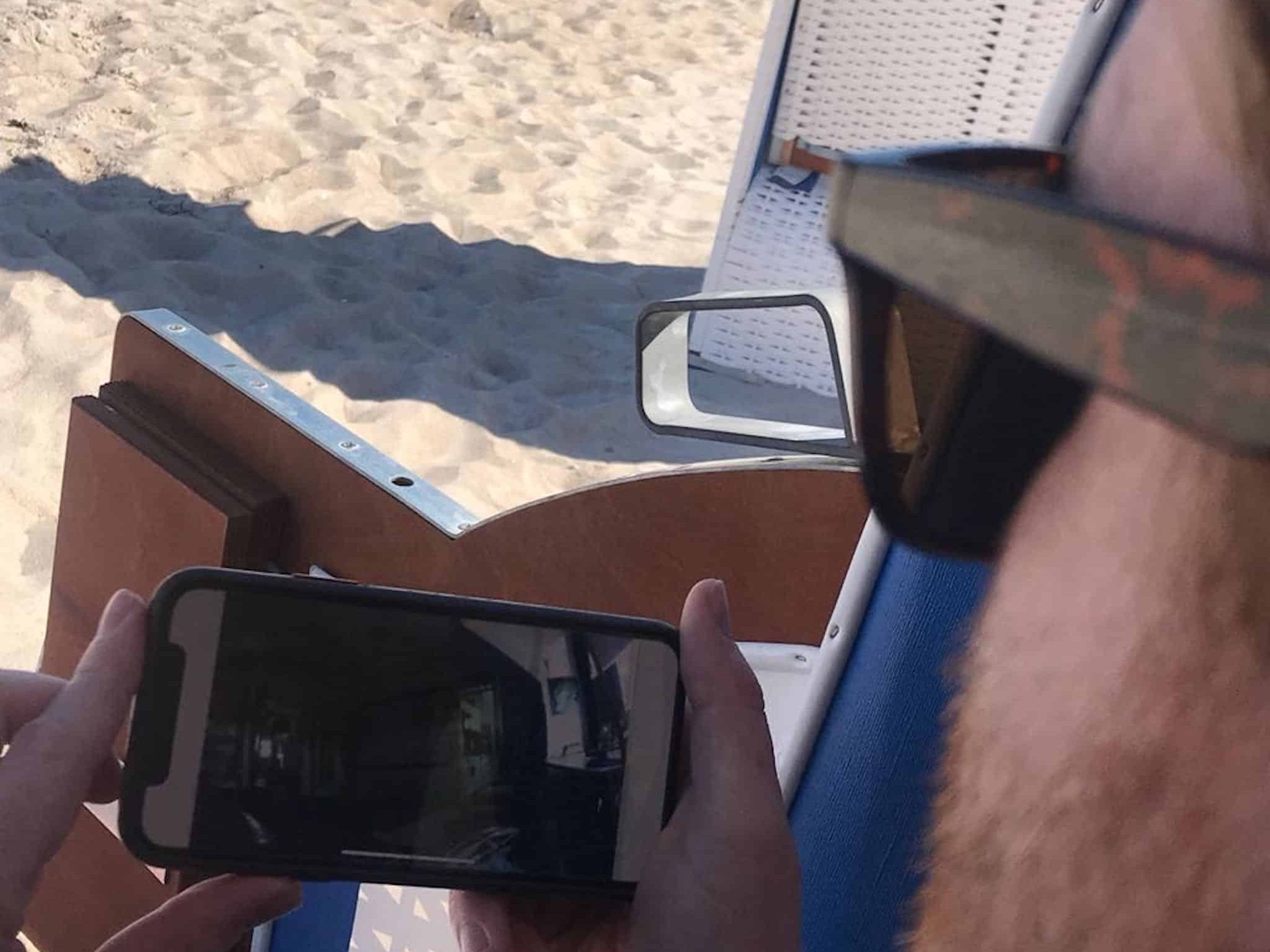 Smartfrog IP-Überwachungskamera Test – im Urlaub alles im Blick? 8 Was ist wohl Zuhause los? Ab jetzt kann man einfach problemlos nachsehen. Foto: Luisa Praetorius