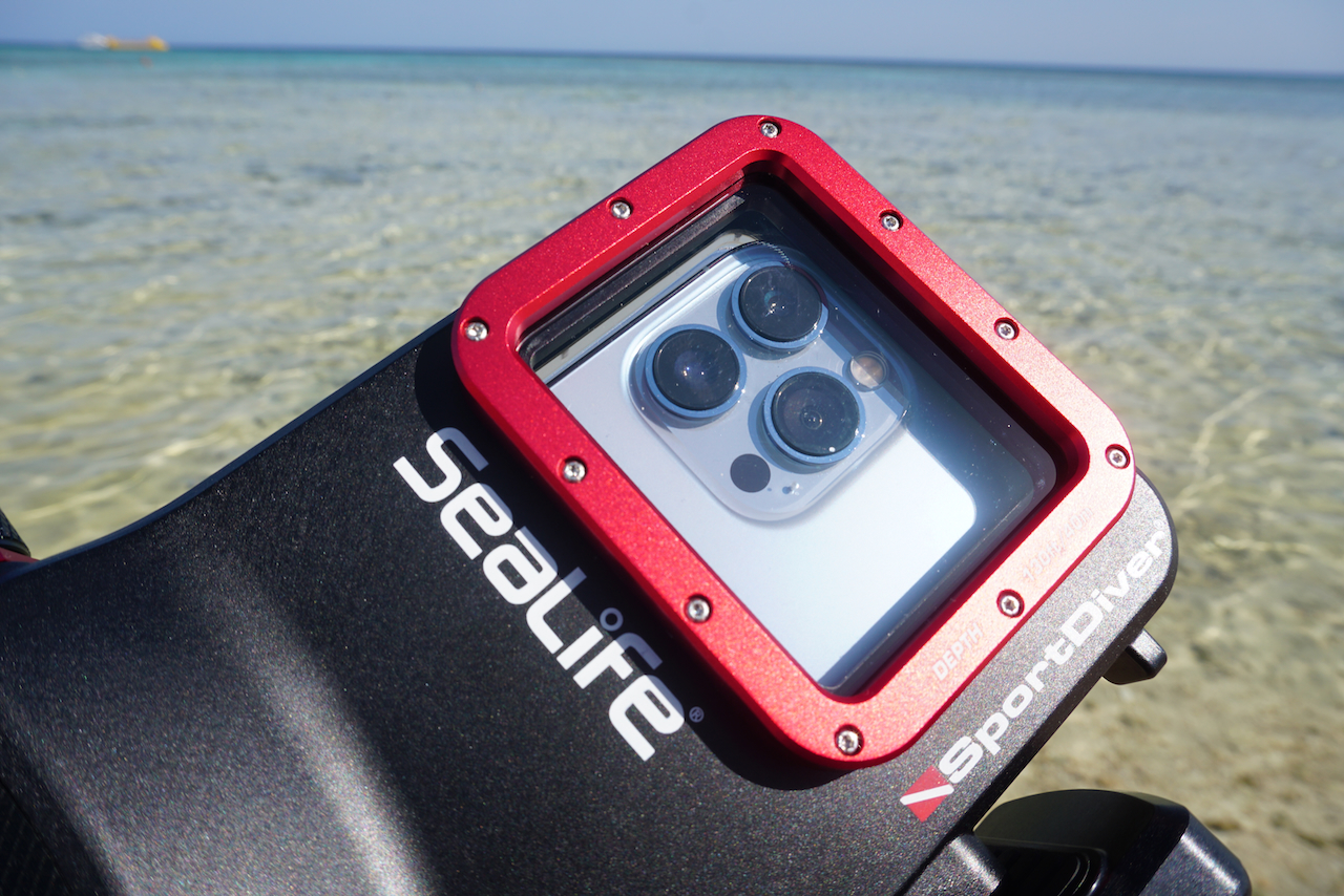 Mit iPad und iPhone reisen Tipps Tricks Ich nutze die Kamera meines iPhones auch für Unterwasseraufnahmen beim Tauchen und Schnorcheln.